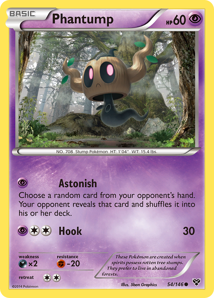 Phantump (54/146) [XY: Base Set] | Gamers Paradise