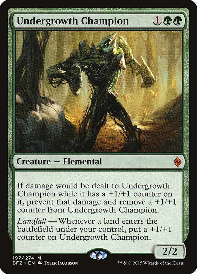 Undergrowth Champion [Battle for Zendikar] | Gamers Paradise