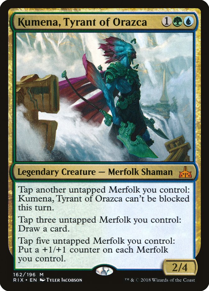 Kumena, Tyrant of Orazca [Rivals of Ixalan] | Gamers Paradise