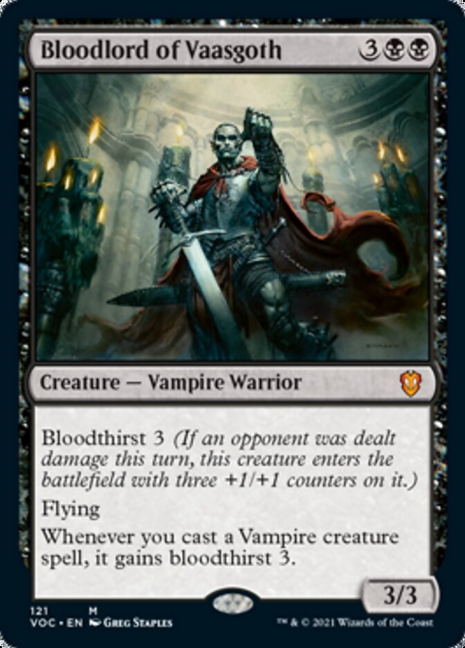 Bloodlord of Vaasgoth [Innistrad: Crimson Vow Commander] | Gamers Paradise