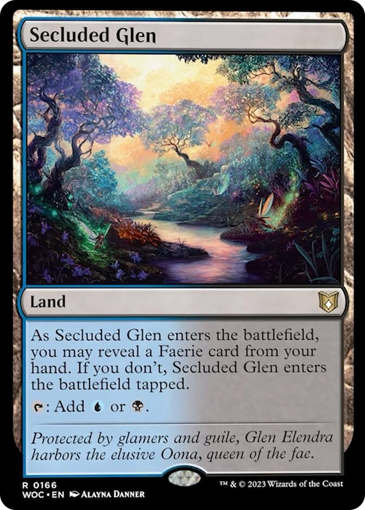 Secluded Glen [Wilds of Eldraine Commander] | Gamers Paradise