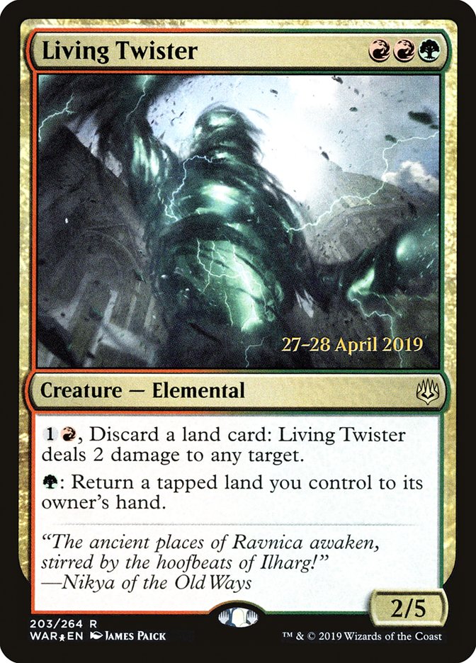 Living Twister [War of the Spark Prerelease Promos] | Gamers Paradise