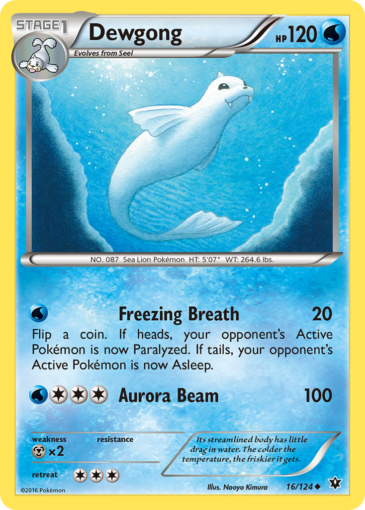 Dewgong (16/124) [XY: Fates Collide] | Gamers Paradise