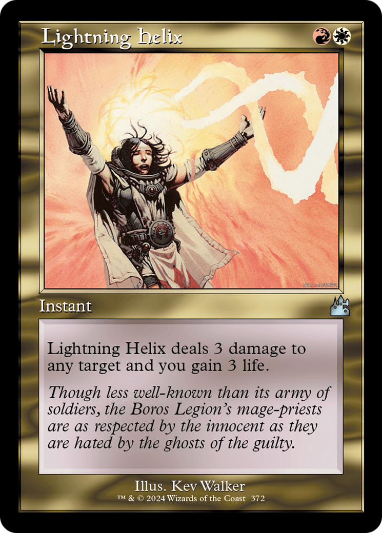 Lightning Helix (Retro Frame) [Ravnica Remastered] | Gamers Paradise