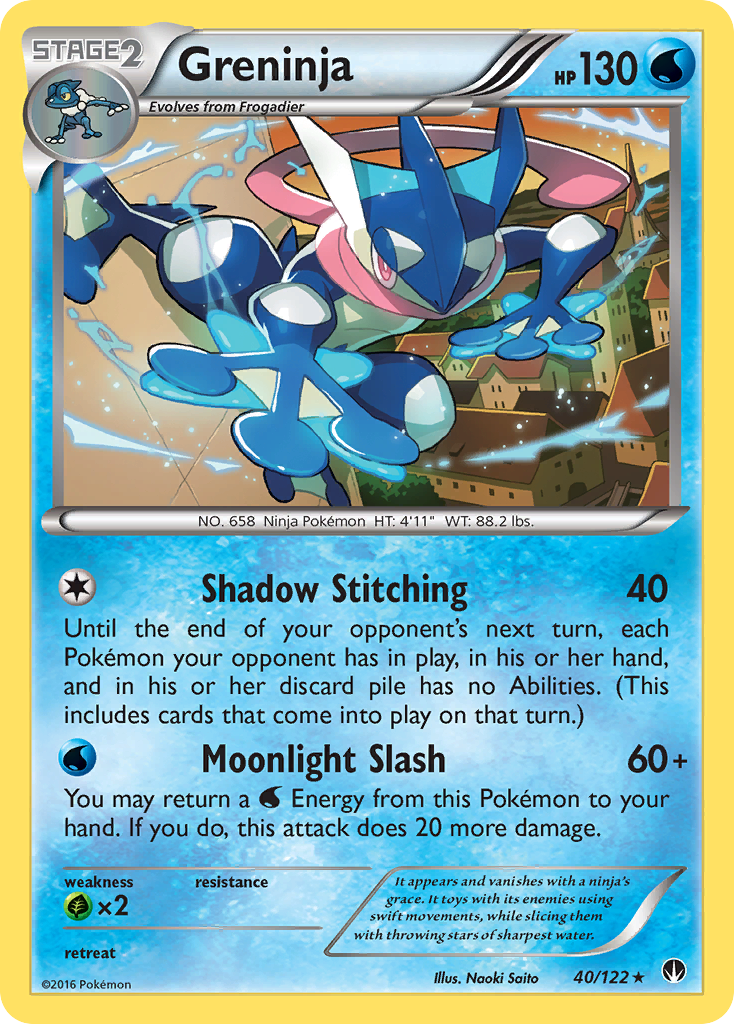 Greninja (40/122) [XY: BREAKpoint] | Gamers Paradise