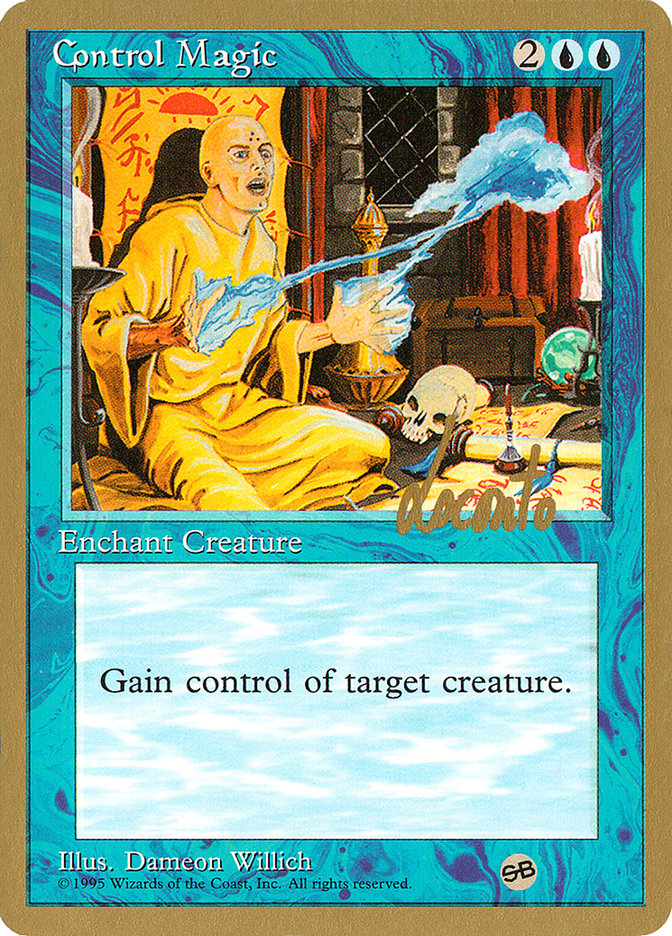 Control Magic (Michael Loconto) (SB) [Pro Tour Collector Set] | Gamers Paradise