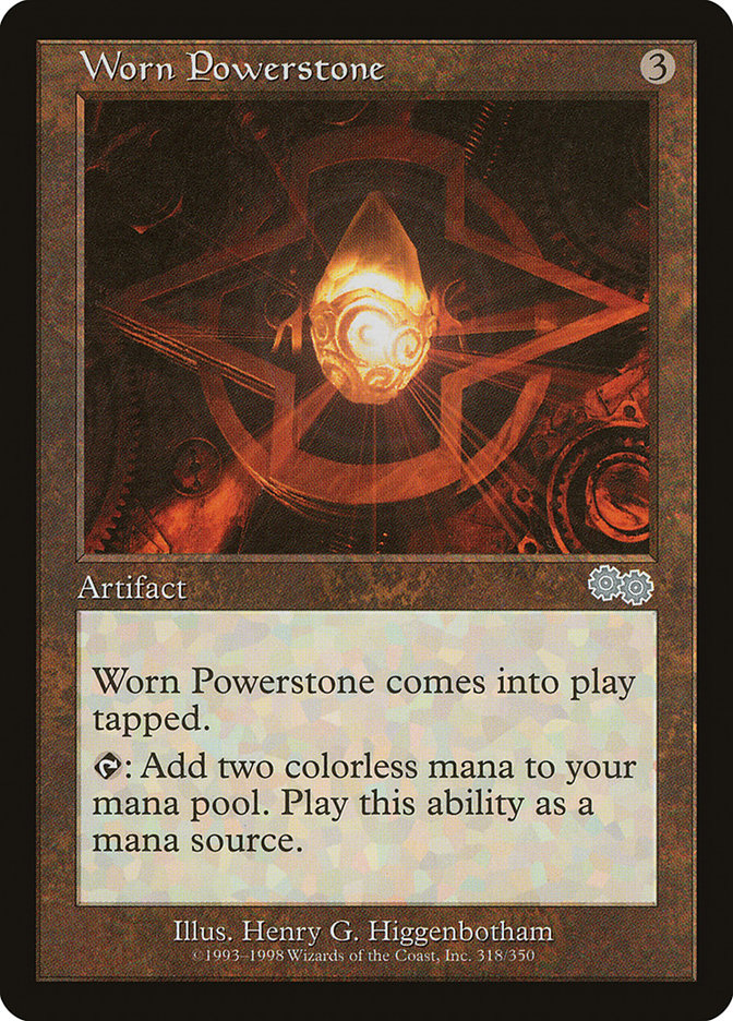 Worn Powerstone [Urza's Saga] | Gamers Paradise