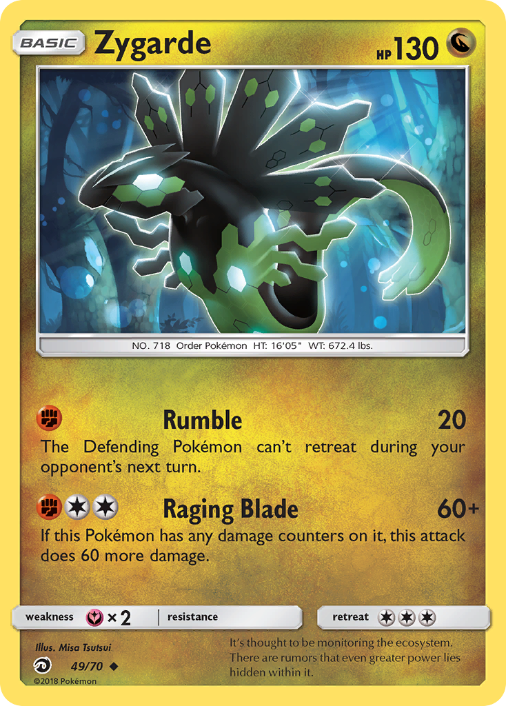 Zygarde (49/70) [Sun & Moon: Dragon Majesty] | Gamers Paradise