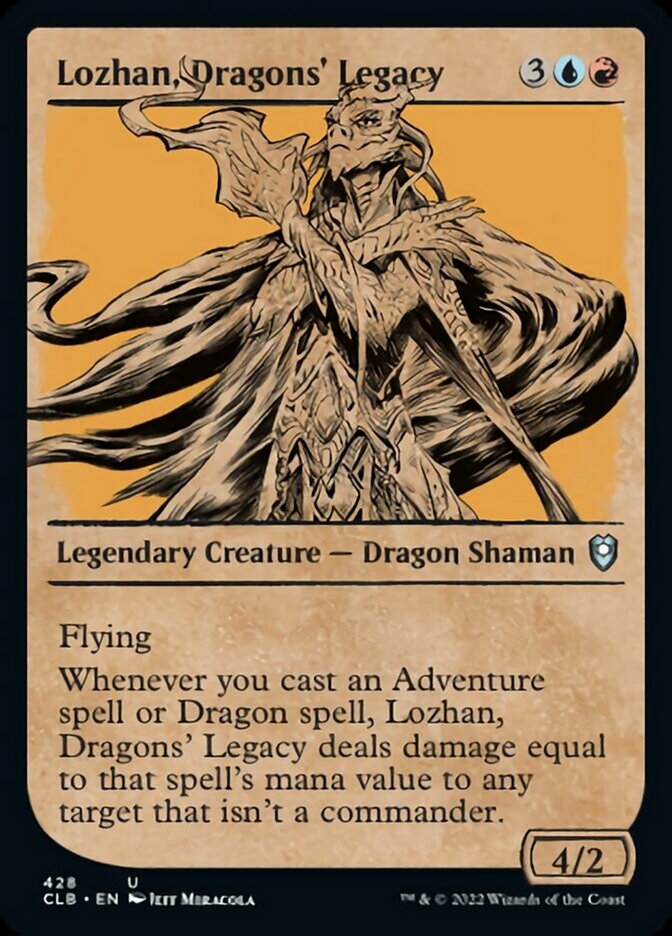 Lozhan, Dragons' Legacy (Showcase) [Commander Legends: Battle for Baldur's Gate] | Gamers Paradise