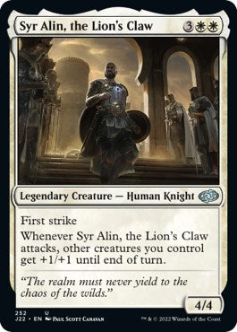 Syr Alin, the Lion's Claw [Jumpstart 2022] | Gamers Paradise