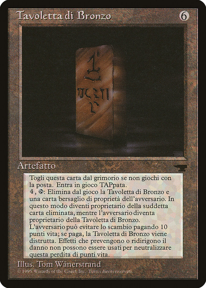 Bronze Tablet (Italian) - "Tavoletta di Bronzo" [Rinascimento] | Gamers Paradise