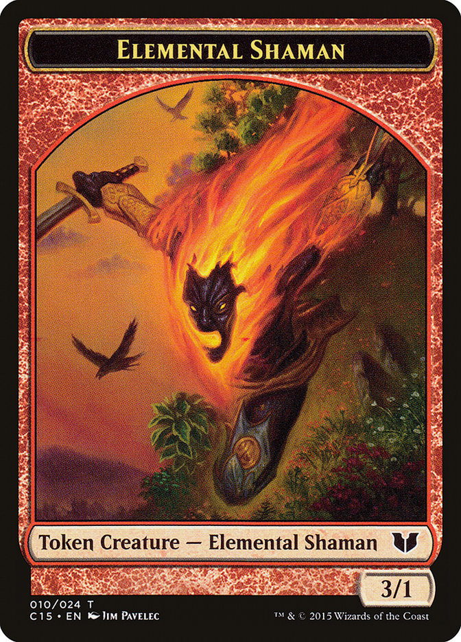 Elemental Shaman Token [Commander 2015 Tokens] | Gamers Paradise