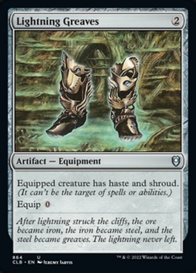 Lightning Greaves [Commander Legends: Battle for Baldur's Gate] | Gamers Paradise