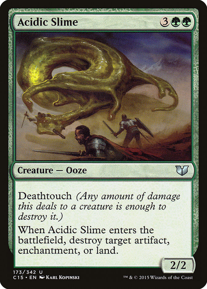Acidic Slime [Commander 2015] | Gamers Paradise