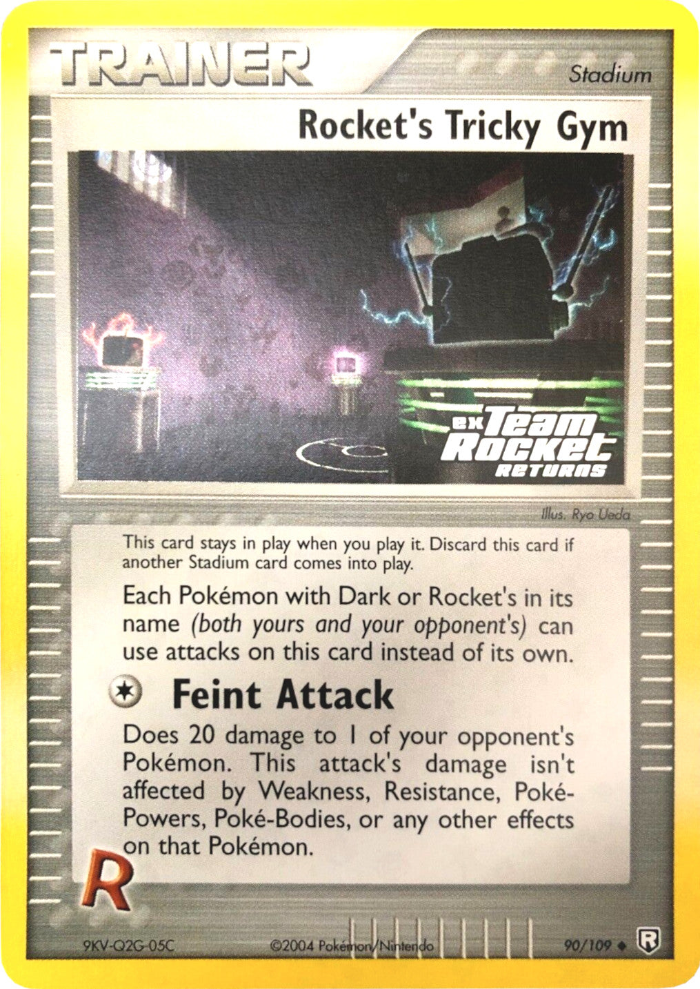 Rocket's Tricky Gym (90/109) (Stamped) [EX: Team Rocket Returns] | Gamers Paradise