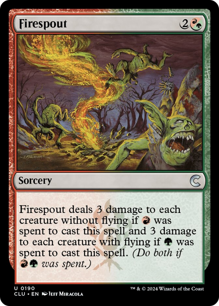 Firespout [Ravnica: Clue Edition] | Gamers Paradise