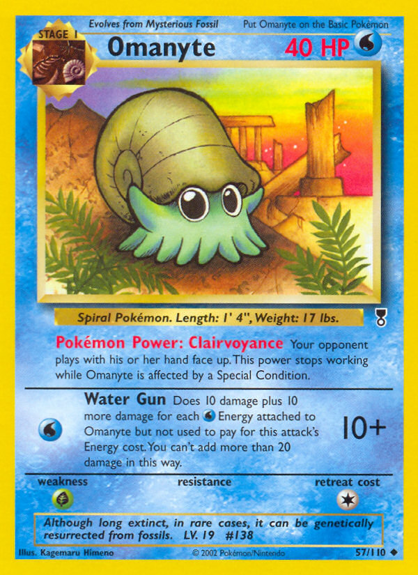 Omanyte (57/110) [Legendary Collection] | Gamers Paradise