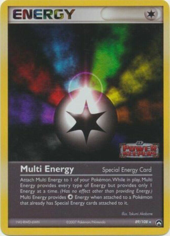 Multi Energy (89/108) (Stamped) [EX: Power Keepers] | Gamers Paradise
