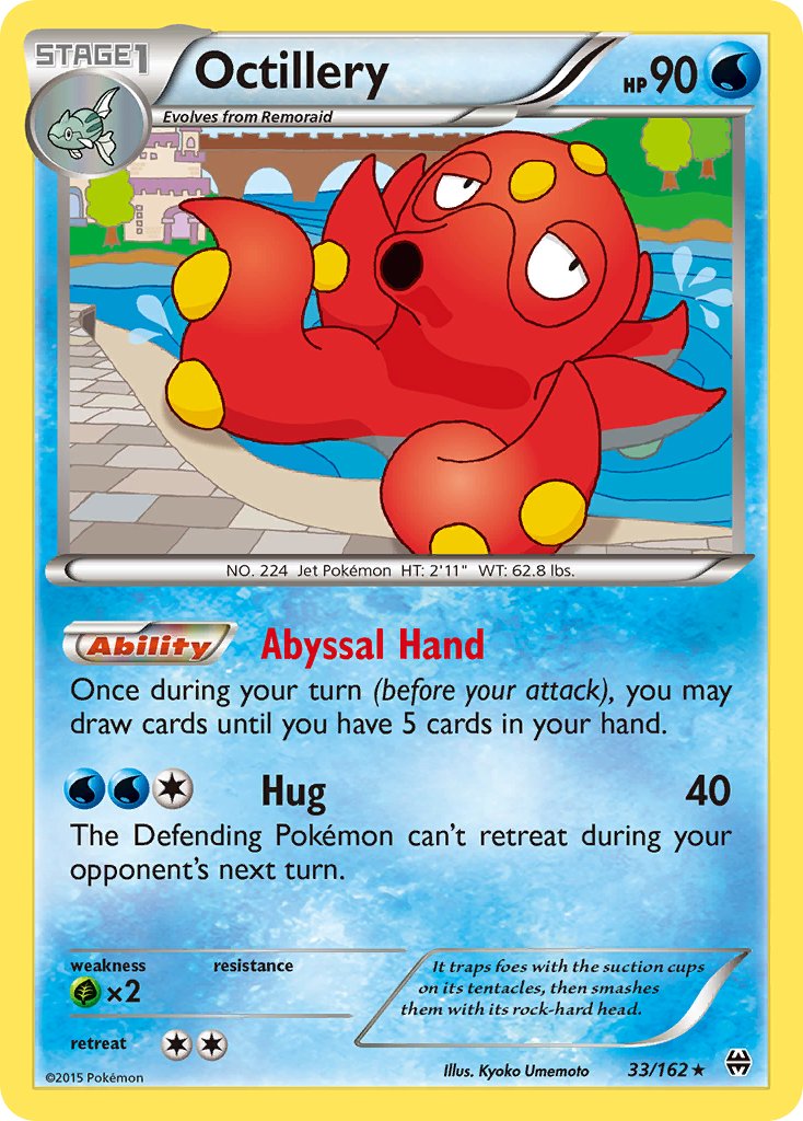 Octillery(33/162) (Theme Deck Exclusive) [XY: BREAKthrough] | Gamers Paradise