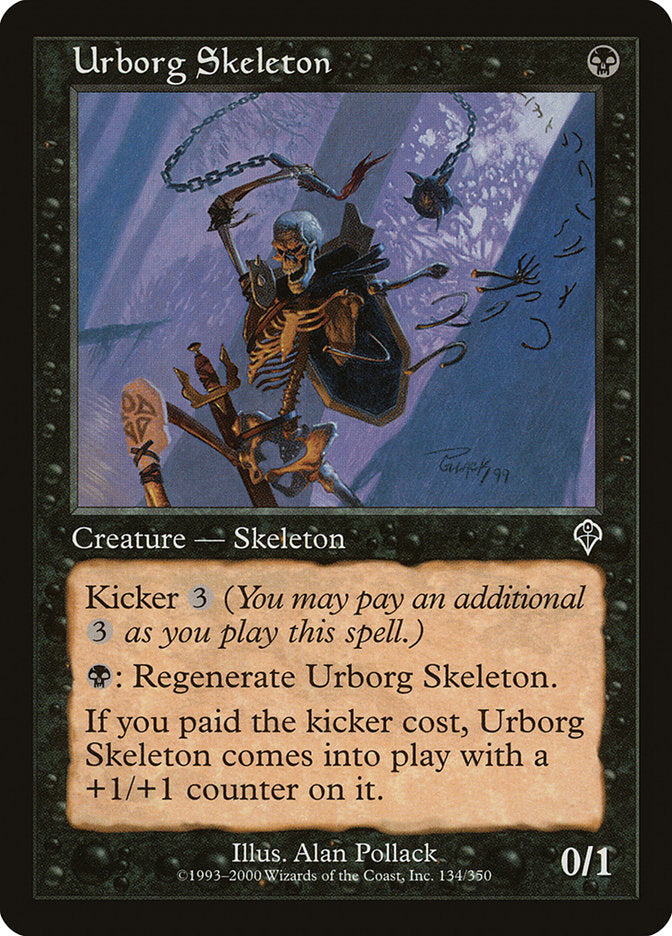 Urborg Skeleton [Invasion] | Gamers Paradise
