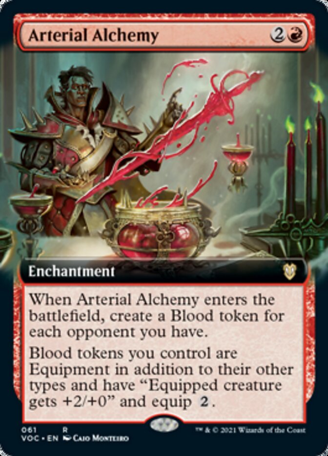 Arterial Alchemy (Extended Art) [Innistrad: Crimson Vow Commander] | Gamers Paradise