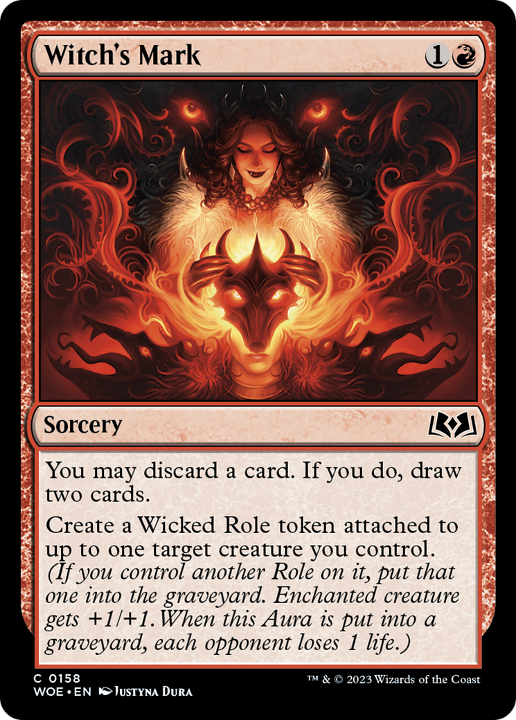 Witch's Mark [Wilds of Eldraine] | Gamers Paradise
