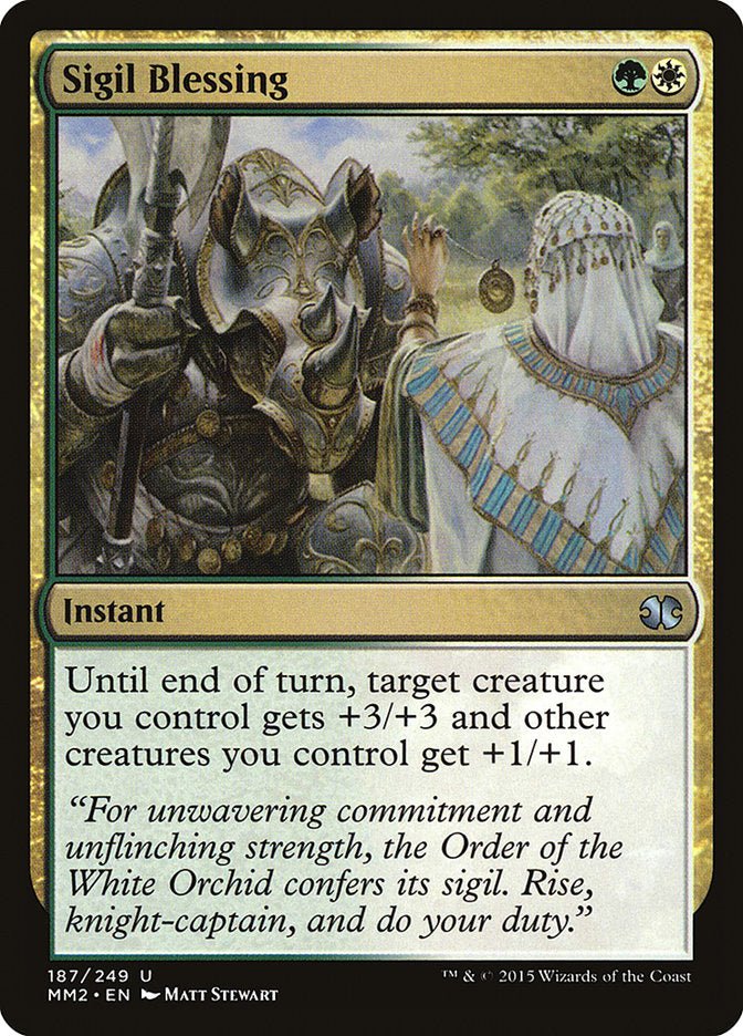 Sigil Blessing [Modern Masters 2015] | Gamers Paradise