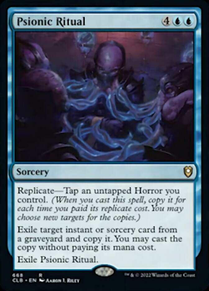 Psionic Ritual [Commander Legends: Battle for Baldur's Gate] | Gamers Paradise