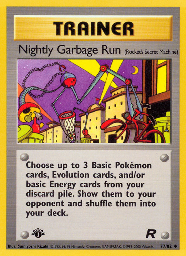 Nightly Garbage Run (77/82) [Team Rocket 1st Edition] | Gamers Paradise