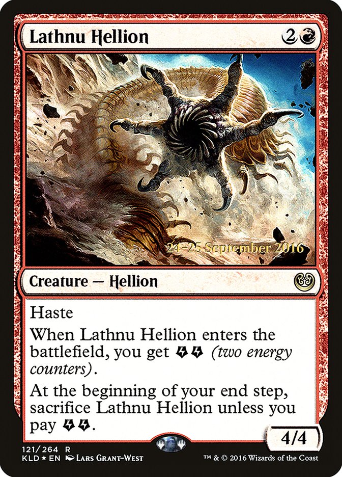 Lathnu Hellion [Kaladesh Prerelease Promos] | Gamers Paradise