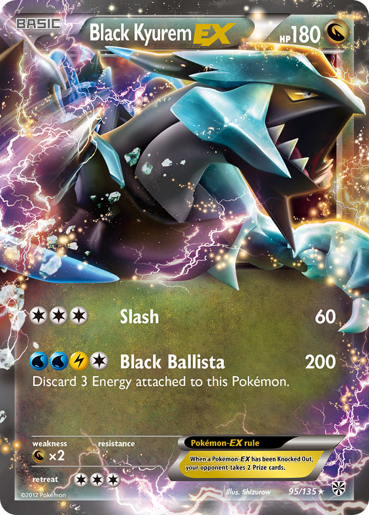 Black Kyurem EX (95/135) [Black & White: Plasma Storm] | Gamers Paradise