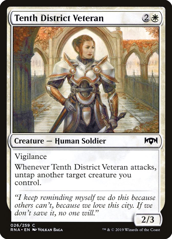 Tenth District Veteran [Ravnica Allegiance] | Gamers Paradise