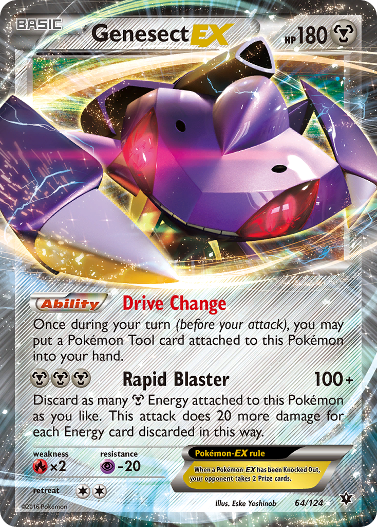 Genesect EX (64/124) [XY: Fates Collide] | Gamers Paradise