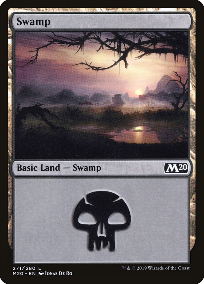 Swamp (271) [Core Set 2020] | Gamers Paradise