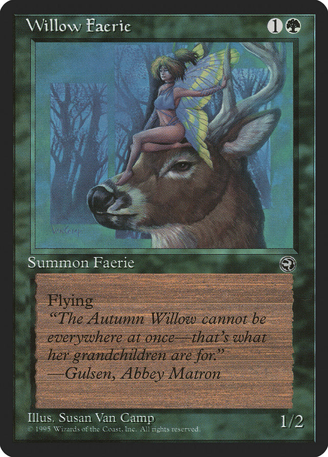 Willow Faerie (Gulsen Flavor Text) [Homelands] | Gamers Paradise