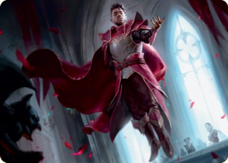 Markov Waltzer Art Card [Innistrad: Crimson Vow Art Series] | Gamers Paradise