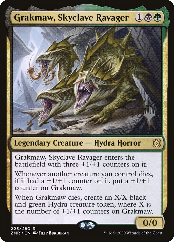 Grakmaw, Skyclave Ravager (Promo Pack) [Zendikar Rising Promos] | Gamers Paradise