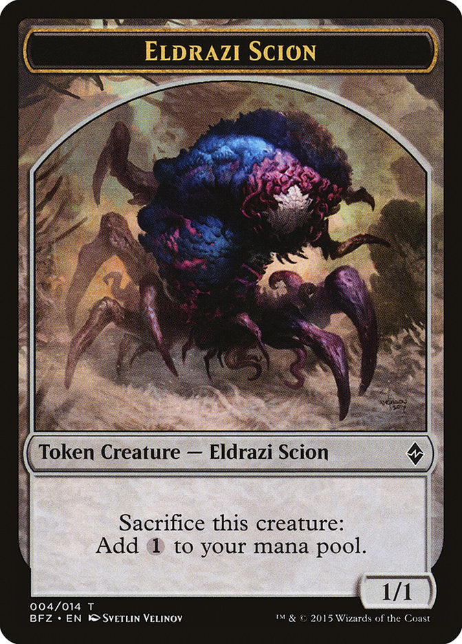 Eldrazi Scion Token (004/014) [Battle for Zendikar Tokens] | Gamers Paradise