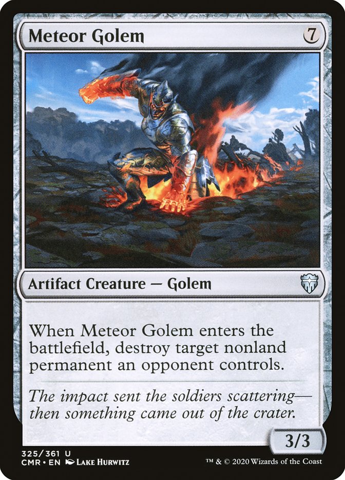 Meteor Golem (325) [Commander Legends] | Gamers Paradise