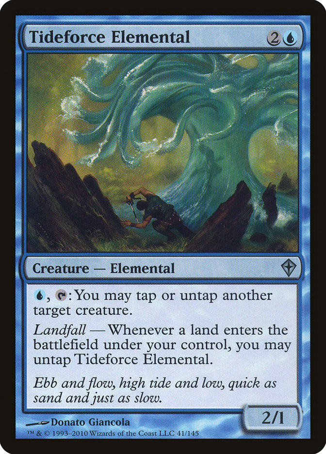 Tideforce Elemental [Worldwake] | Gamers Paradise