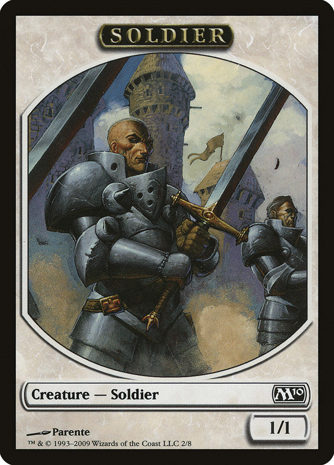 Soldier Token [Magic 2010 Tokens] | Gamers Paradise