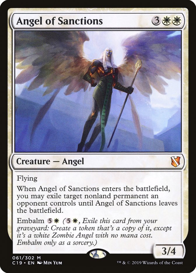 Angel of Sanctions [Commander 2019] | Gamers Paradise