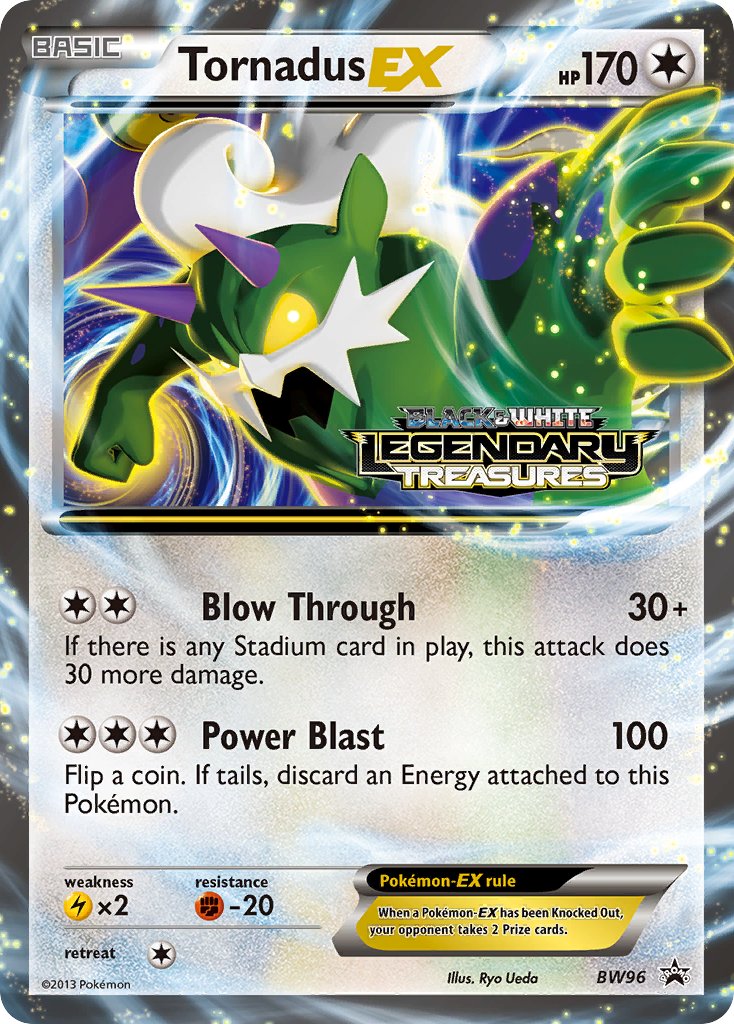 Tornadus EX (BW96) [Black & White: Black Star Promos] | Gamers Paradise