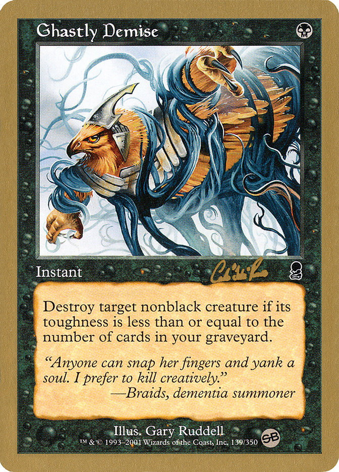 Ghastly Demise (Carlos Romao) (SB) [World Championship Decks 2002] | Gamers Paradise