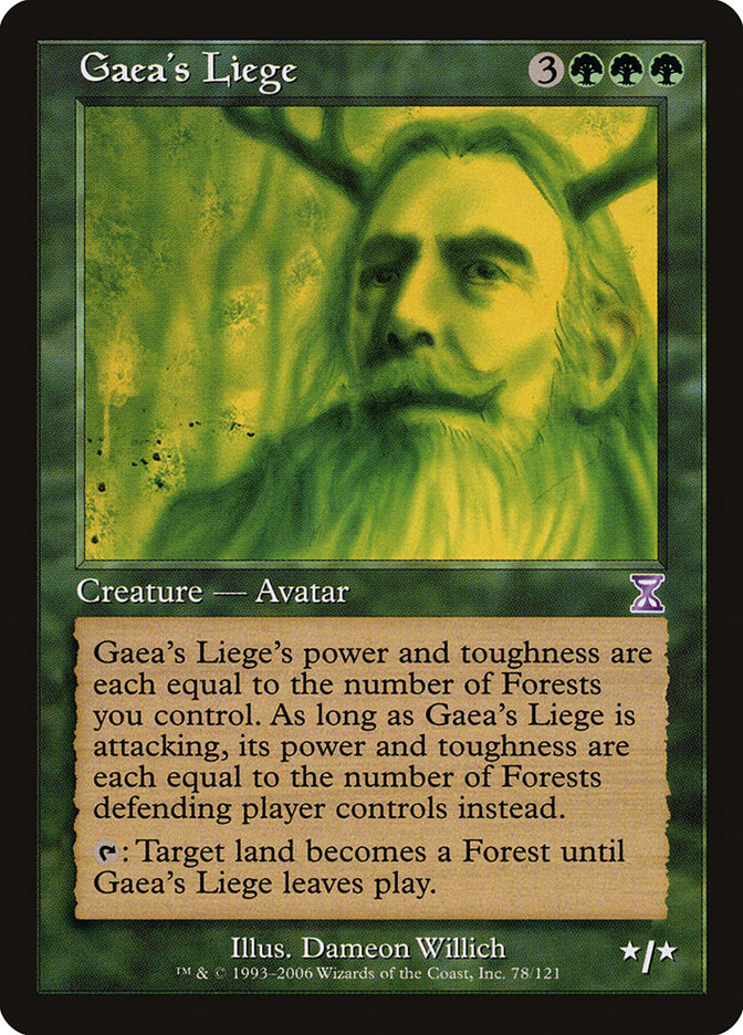 Gaea's Liege [Time Spiral Timeshifted] | Gamers Paradise