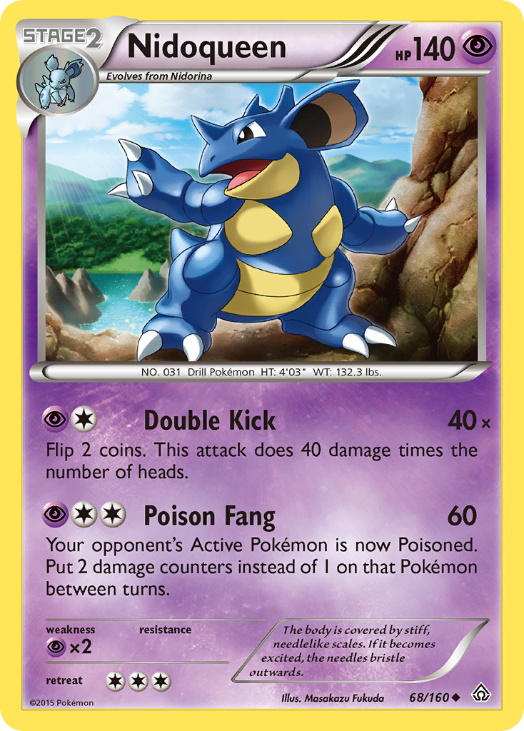 Nidoqueen (68/160) [XY: Primal Clash] | Gamers Paradise