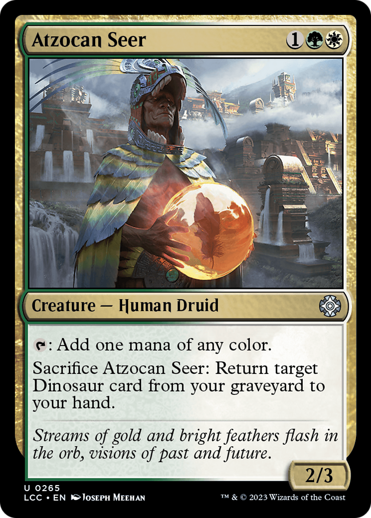 Atzocan Seer [The Lost Caverns of Ixalan Commander] | Gamers Paradise