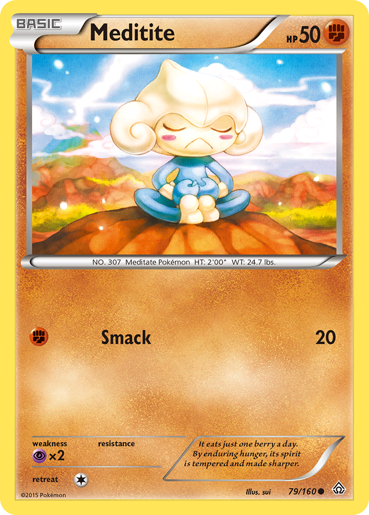 Meditite (79/160) [XY: Primal Clash] | Gamers Paradise