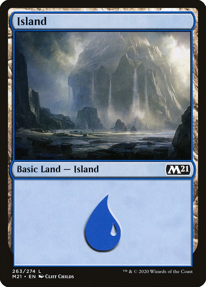 Island (263) [Core Set 2021] | Gamers Paradise