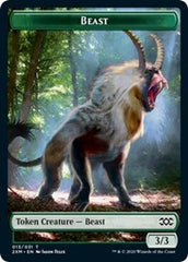 Beast // Thopter (008) Double-Sided Token [Double Masters Tokens] | Gamers Paradise